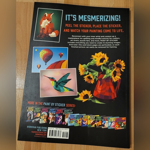 Paint by Sticker Book - Picture 2 of 2